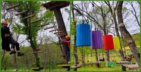 A fost inaugurat cel mai mare parc de aventuri de la hotar cu R. Moldova. Ce tarife are și unde este situat